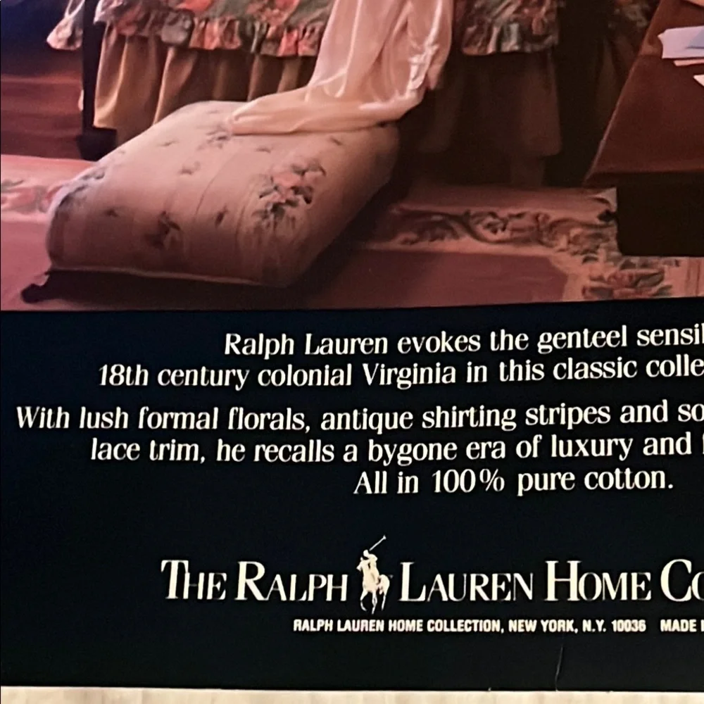 NWOB! Ralph Lauren Twin Flat Sheet. New without bag!
